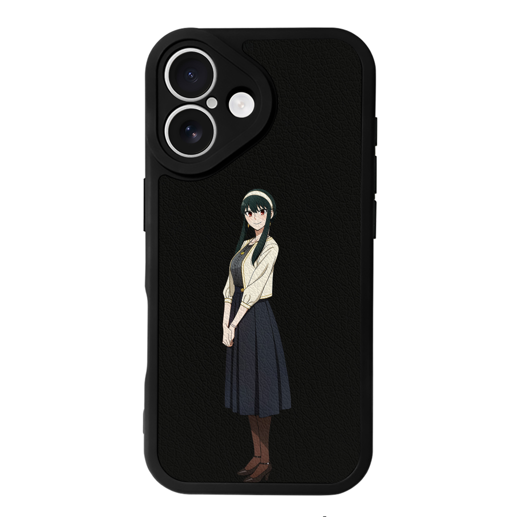 （画像用） SPY×FAMILY间谍家家酒 【iPhone 16シリーズ対応】シリコンスマホケース（レザー調） 材質：シリコン